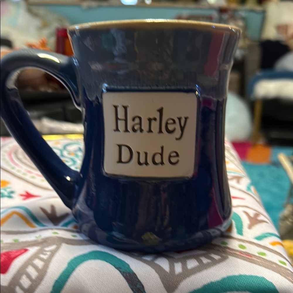 Harley-Davidson Blue Dining Mug